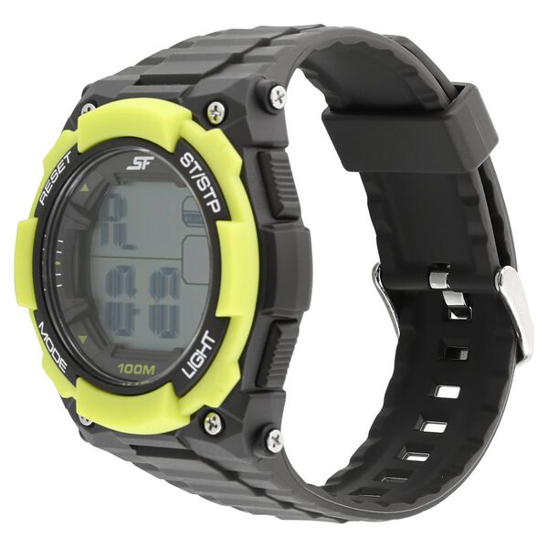 SF Digital Dial Plastic Strap Watch for Men - image number 1
