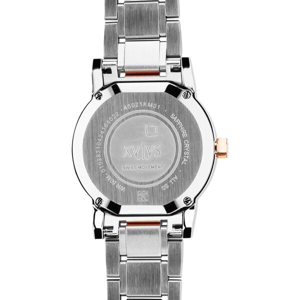 Xylys Ethereum Swiss Analog Stainless Steel White Dial Watch for Women - image number 4