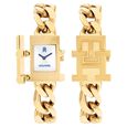 Tommy Hilfiger Quartz Analog Silver Dial Golden Stainless Steel Strap Watch For Women - image number 0