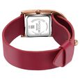 Sonata Poze Quartz Analog Red Dial Red Leather Strap Watch For Women - image number 6