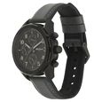Titan Quartz Multifunction Black Dial with Silicone & Leather Strap watch for Men - image number 2