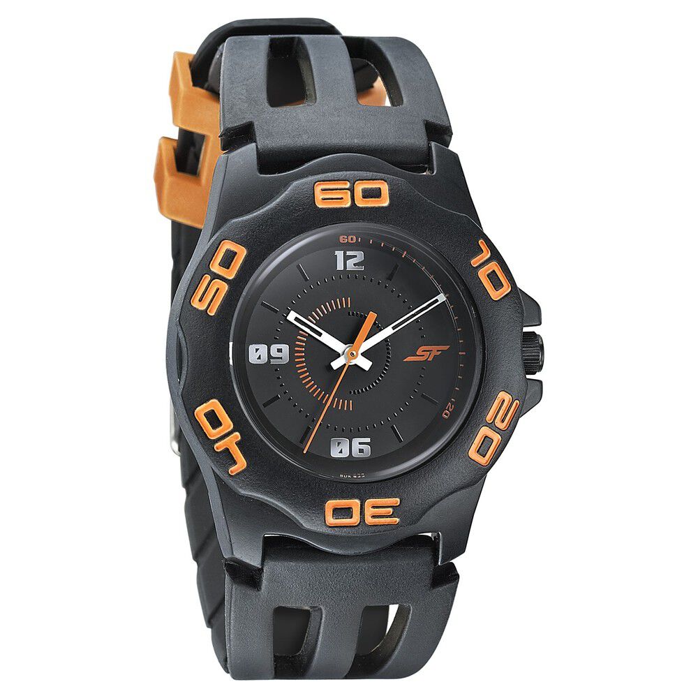 Buy Online SF Digital Grey Dial Plastic Strap Unisex Watch