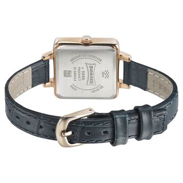 Sonata Blush It Up Rose Gold Dial Women Watch With Leather Strap