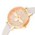 Olivia Burton Quartz Analog Pink Dial Leather Strap Watch for Women - image number 1