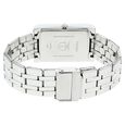 Titan Rectangle Silver Dial Analog with Day and Date Stainless Steel Strap watch for Men - image number 3