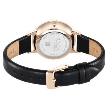 Titan Raga Showstopper Quartz Analog Mother Of Pearl Dial Leather Strap Watch for Women