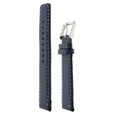 20 mm Blue Genuine Leather Straps for Men - image number 2