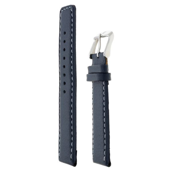 20 mm Blue Genuine Leather Straps for Men - image number 2