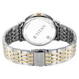 Titan Elegance Analog with Date by Hand and Blue Dial Stainless Steel Two Toned Strap Watch for Men - image number 6