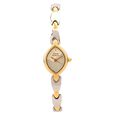 Titan Quartz Analog Rose Gold Dial Metal Strap Watch for Women
