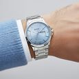 Titan Neo Arabic Analog with Day Date Ice Blue Dial Silver Stainless Steel Strap Watch for Men - image number 7