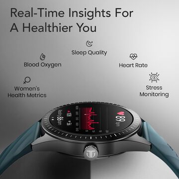 Titan Crest 2.0 With 3.63 CM AMOLED Display With Functional Crown,SingleSync BT Calling,AI Voice Assistant,Find Phone