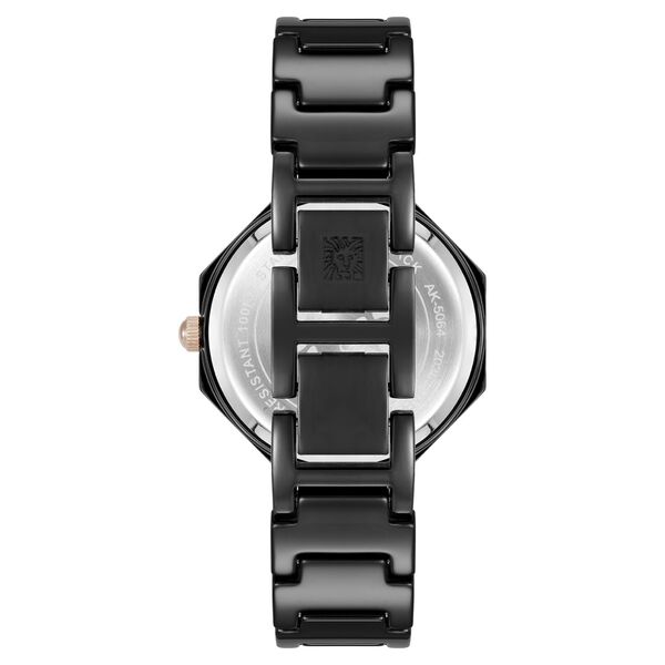 Anne Klein Quartz Analog Black Dial Ceramic Strap Watch For Women - image number 2