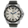 Fastrack Quartz Analog Grey Dial Metal Strap Watch for Guys