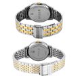 Titan Bandhan Eternal Pair Analog with Date and Gun Dial Dual Tone Stainless Steel Strap Watch for Couples - image number 4