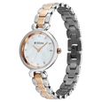 Titan Workday Edit Quartz Analog Mother Of Pearl Dial Two Toned Stainless Steel Strap Watch For Women - image number 2