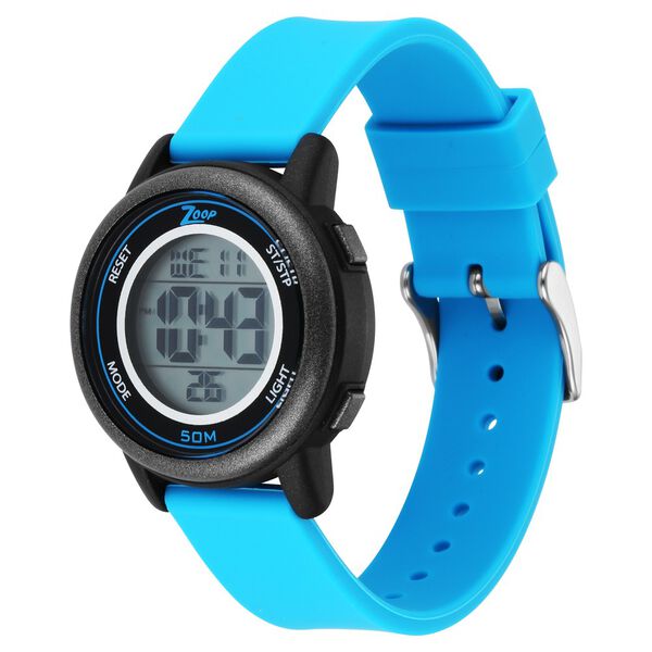 Zoop Digital Watch with Digital Dial & Blue Strap for Girls Kids, from House of Titan - image number 3