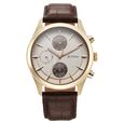 Titan Classique Neo Splash Analog with Cream Dial Carnation Gold Stainless Steel Strap Watch for Men