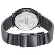 Sonata Sleek Black Dial Black-Tone Metal Bracelet Watch - image number 5