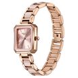 Sonata Poze Quartz Analog Pink Dial Two Toned Metal & Plastic Strap Watch For Women - image number 4