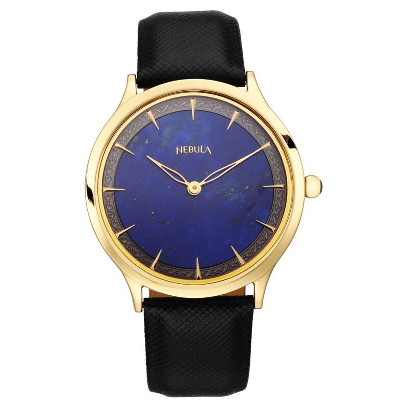 Titan Nebula Deccan Treasures Quartz Analog with Date 18 Karat Solid Gold Watch for Men - image number 2