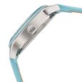 Fastrack Quartz Analog with Day and Date Blue Dial Leather Strap Watch for Girls - image number 3