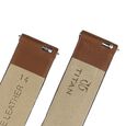 14 mm Brown Genuine Leather Strap for Women - image number 4