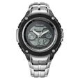 Fastrack Hitlist Quartz Analog Digital Dial Stainless Steel Strap Watch for Guys - image number 1