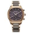 Titan Classique Ceramic Fusion Men's Multi-Function Watch with Glossy Steel Case & Mineral Crystal