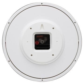 Titan Elegant 30.0 cm White Wall Clock: Silent, Majestic, and Modern