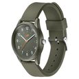 Sonata SF Field watch Quartz Analog Khaki Dial Brown Silicone Strap Watch For Men - image number 2