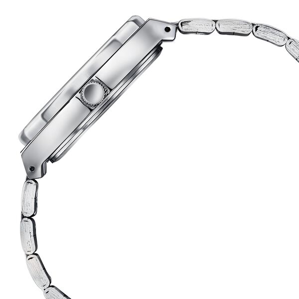 Sonata Poze Quartz Analog White Dial Silver Colour Stainless Steel Strap Watch For Men - image number 5