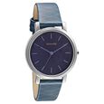 Sonata Play Blue Dial Women Watch With Leather Strap - image number 0