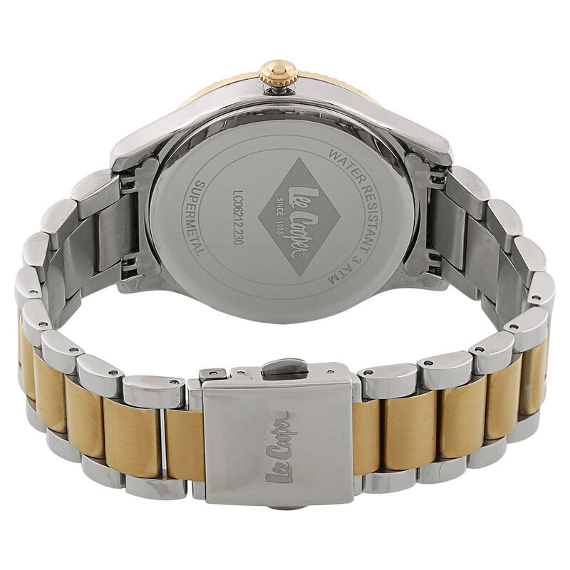 Lee Cooper Quartz Multifunction Silver Dial Metal Strap Watch for Women - image number 3