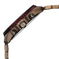 Fastrack Wild Quartz Chronograph Maroon Dial Chrome K Stainless Steel Strap Watch For Guys - image number 6