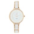 Xylys Seraphina Swiss Analog Steel & Ceramic Mother of Pearl White Dial Watch for Women - image number 0