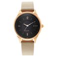 Titan Solar Multifunction Black Dial Leather Strap Watch for Women - image number 1
