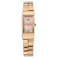 Titan Raga Opalesque Quartz Analog Multicoloured Dial Rose Gold Metal Strap Watch For Women