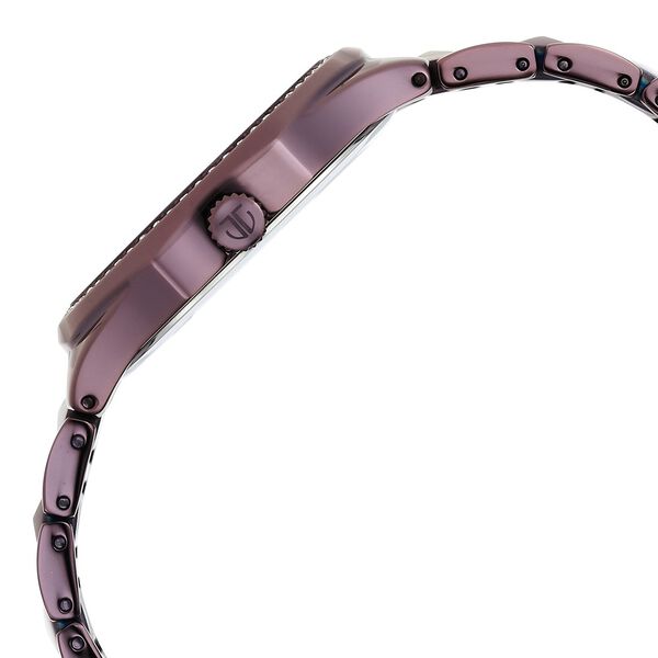 Titan Purple Glitz Quartz Analog Stainless Steel Strap Watch for Women - image number 3
