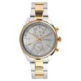 Titan Men's Metropolitan Luxe: Multifunction Silver Dial with Two-Tone Stainless Steel Bracelet Watch - image number 0