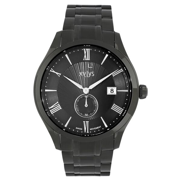 Xylys Swiss Analog Stainless Steel Black Dial Watch for Men - image number 0