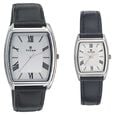Titan Quartz Analog Silver Dial Watch for Couple - image number 0
