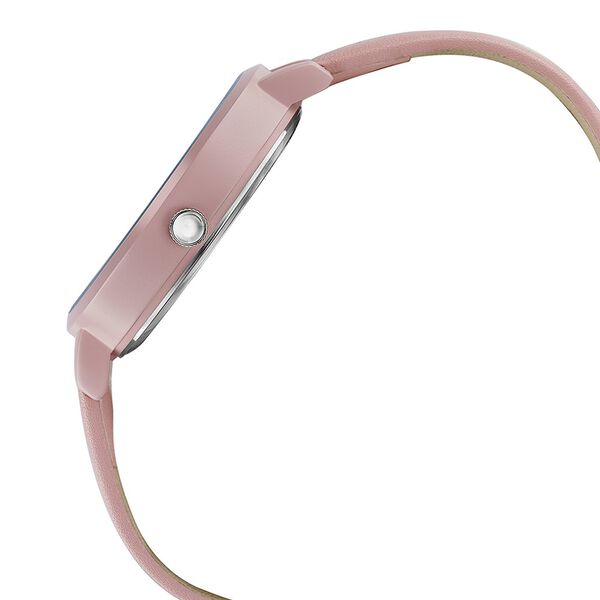 Sonata Poze Quartz Analog Pink Dial Leather Strap Watch for Women - image number 4