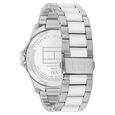Tommy Hilfiger Quartz Analog Green Dial Silver Stainless Steel Strap Watch For Men - image number 2