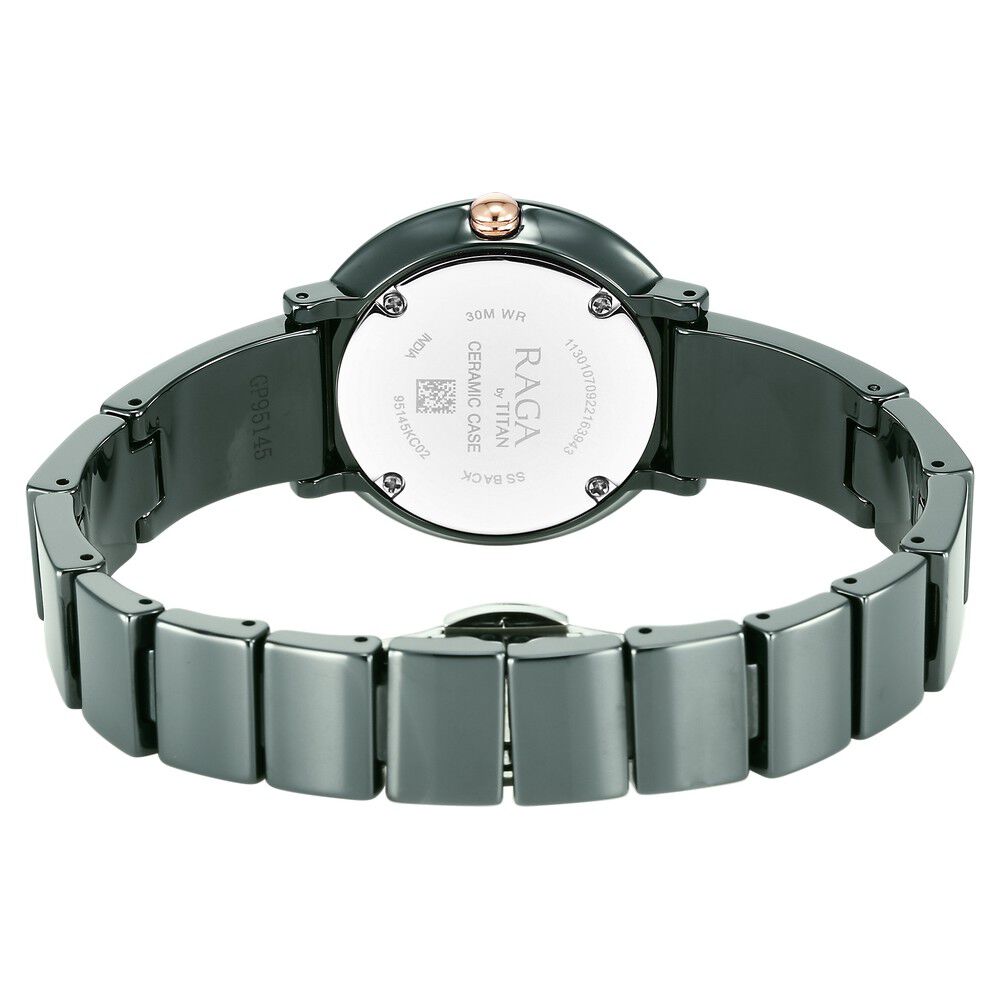 Titan raga ceramic watch on sale