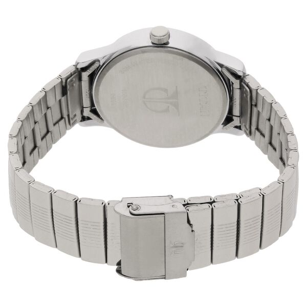 Titan Quartz Analog with Day and Date Silver Dial Stainless Steel Strap Watch for Men - image number 3