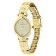 Titan Quartz Analog Champagne Dial Stainless Steel Strap Watch for Women - image number 1