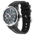 Titan Octane Hyper Lume Black Dial Chronograph Silicone Strap watch for Men - image number 2