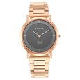 Titan Edge Anthracite Dial Quartz Stainless Steel Strap Watch for Men - image number 1