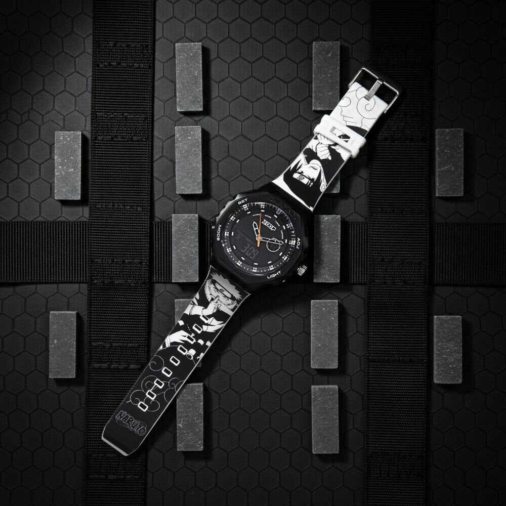 Buy Online Zoop Naruto Ana-Digi Watch with Black Case and Black
